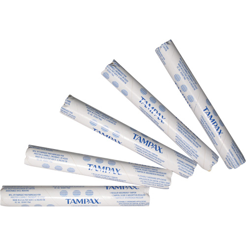 Tampons hygi&eacute;niques r&eacute;guliers Tampax Superchem Industries
