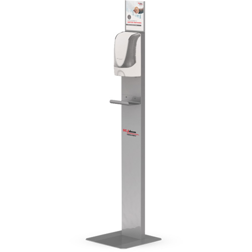 Touch-Free Hand Sanitizer Dispenser Floor Stand Superchem Industries
