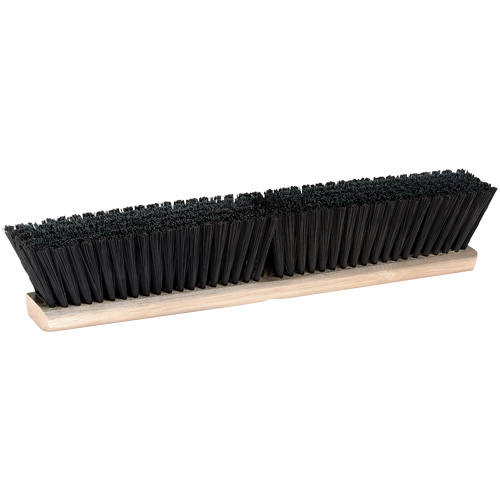 Push Broom Head, 36", Medium, Polypropylene Bristles Superchem Industries