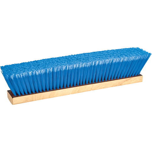 Ryno Push Broom Head, 36", Fine, PVC Bristles Superchem Industries