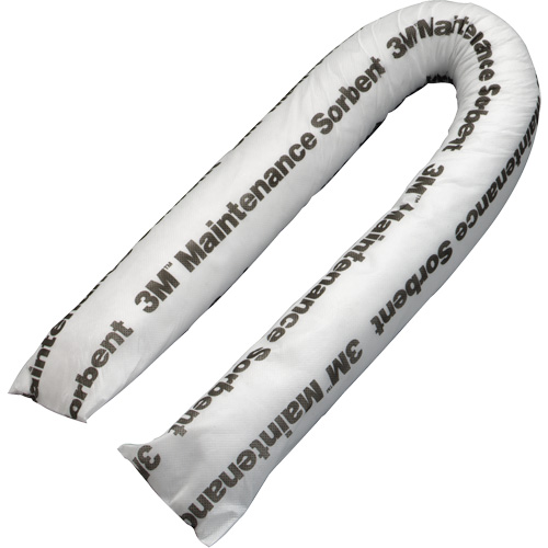 Mini-barri&egrave;re de pollution absorbante pour maintenance, Universel, 4' lo x 3" la, Absorption 15,6 gal Superchem Industries