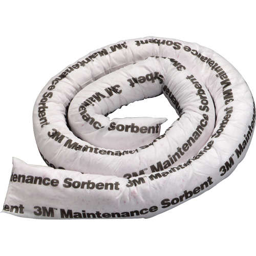 Mini-barri&egrave;re de pollution absorbante pour maintenance, Universel, 8' lo x 3" la, Absorption 15,6 gal Superchem Industries