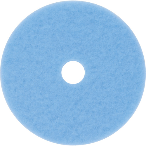 Hi-Performance Pad, 19", Burnishing, Light Blue Superchem Industries