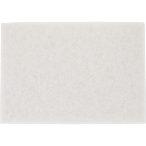 Tampon pour planchers TopLine Speed, 14" x 20", Lustrage/Nettoyage/Polissage, Blanc Superchem Industries