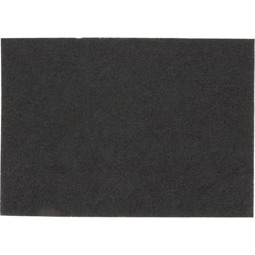 Floor Pad, 14" x 28", Stripping, Black Superchem Industries