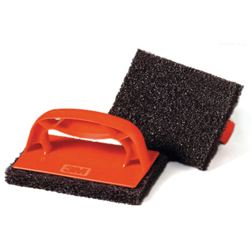 Scotch-Brite Griddle Scrubber, 4" L x 6" W Superchem Industries