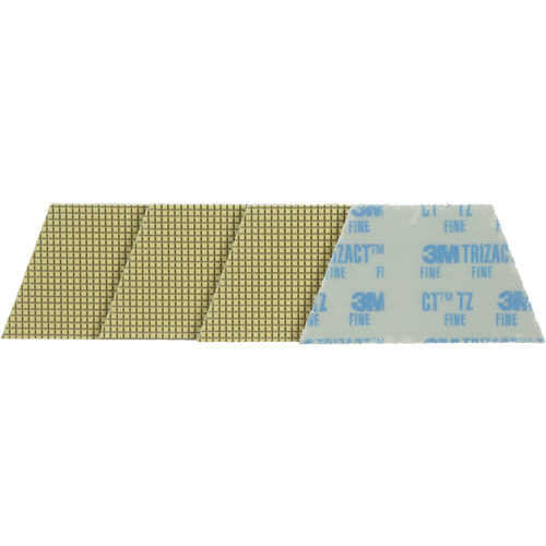 Tampon abrasif Trizact Diamond TZ, Ponçage/Polissage, Bleu Superchem Industries