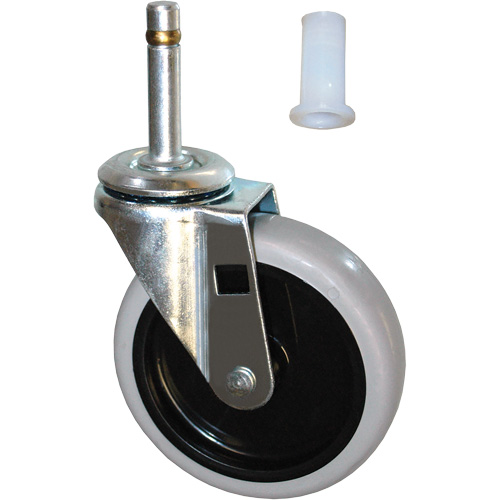 Replacement Stem Swivel Caster for Carts Superchem Industries