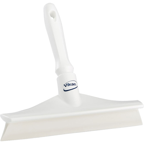 Raclette ultra hygi&eacute;nique pour paillasse, 10", Blanc Superchem Industries