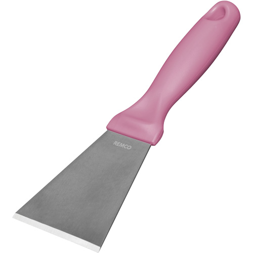 Grand racloir en acier inoxydable, Rose, 3" la x 9" lo Superchem Industries