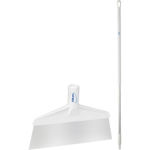 Floor Scraper with Handle, White, 9-3/5" W x 55-9/10" L Superchem Industries