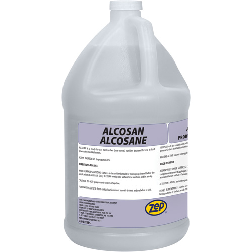 D&eacute;sinfectant de surfaces dures Alcosan, 4 L, Cruche Superchem Industries