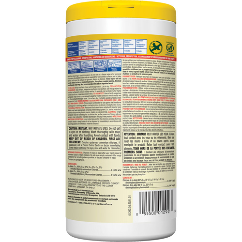 Disinfecting Wipes, 75 Count Superchem Industries