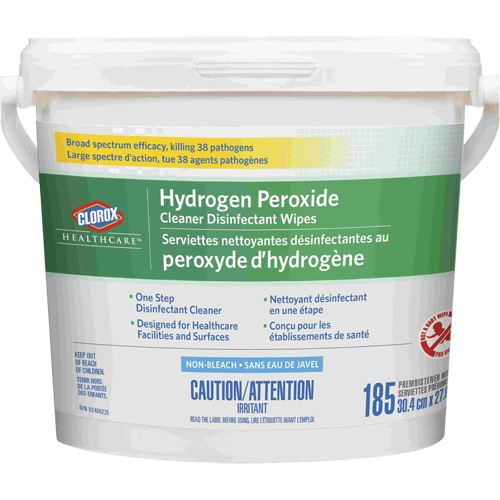 Healthcare&reg; Hydrogen Peroxide Cleaner Disinfecting Wipes, 185 Count Superchem Industries