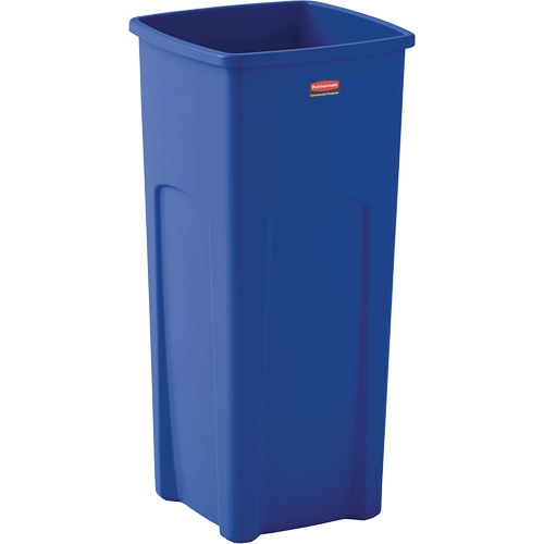 Conteneur de recyclage carr&eacute; Untouchable, Vrac, Plastique, 23 gal. US Superchem Industries