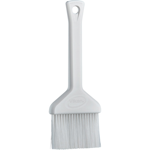 3" Pastry Brush, Soft Bristles, 7-3/4" Long, White Superchem Industries