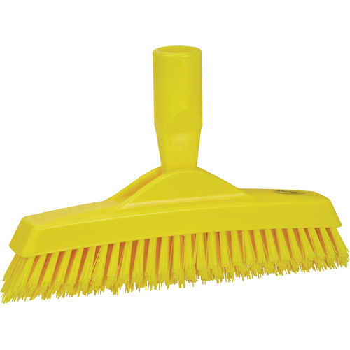 Brosse &agrave; coulis, Soies Ferme, Longueur de 9-1/4", Jaune Superchem Industries