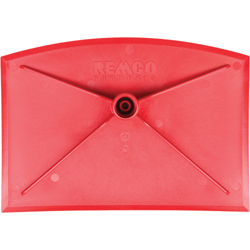 Food Hoe Head, Red, 8" W x 11-1/4" L Superchem Industries