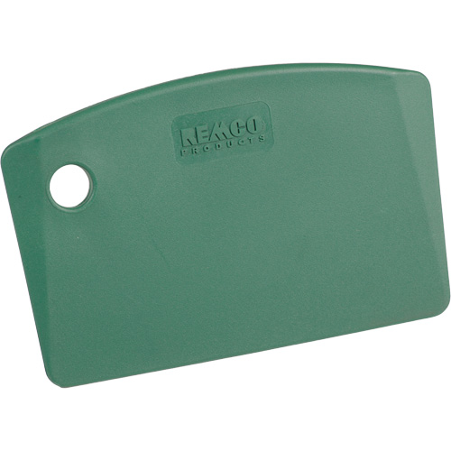 Metal Detectable Mini Bench Scraper, Green, 5-1/4" W x 3-2/5" L Superchem Industries