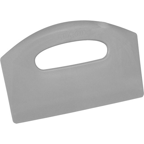 Grattoir de paillasse perceptible par d&eacute;tecteur de m&eacute;tal, Gris, 8-1/2" la x 5-1/4" lo Superchem Industries