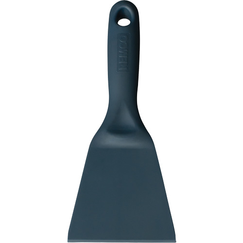 Grattoir perceptible par d&eacute;tecteur de m&eacute;tal, Bleu, 3" la x 8" lo Superchem Industries