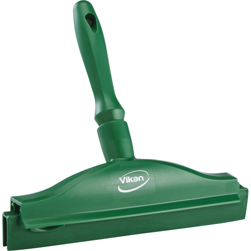 Double Blade Ultra Hygiene Squeegee, 10", Green Superchem Industries