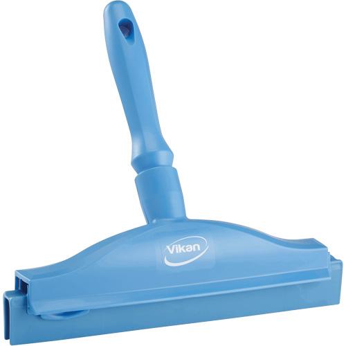 Double Blade Ultra Hygiene Squeegee, 10", Blue Superchem Industries