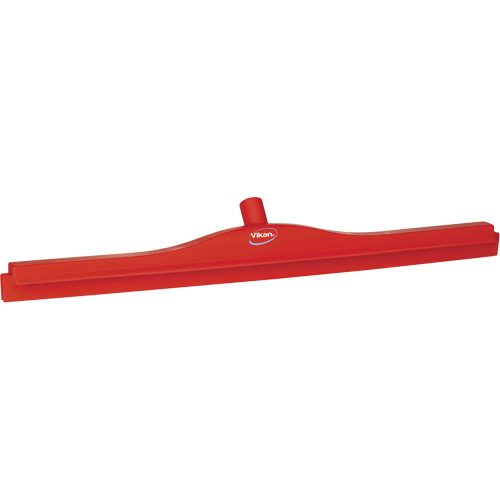 Raclette &agrave; lame double ultra hygi&eacute;nique, 28", Rouge Superchem Industries