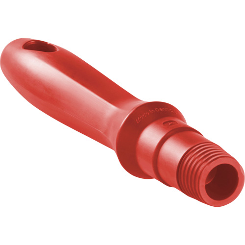 Mini manche, Brosse/Support &agrave; tampon/Grattoir/Raclette, Rouge, Standard, 6-1/4" lo Superchem Industries