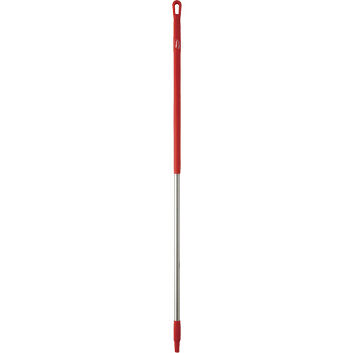 Handle, Broom/Brush/Pad Holder/Scraper/Squeegee, Red, Ergonomic, 59" L Superchem Industries