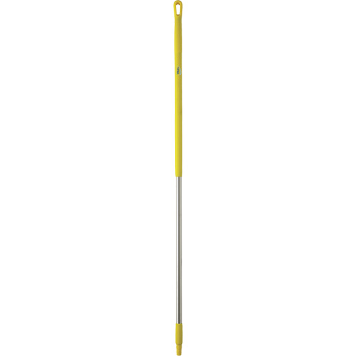 Manche, Balai/Brosse/Support &agrave; tampon/Grattoir/Raclette, Jaune, Ergonomique, 59" lo Superchem Industries