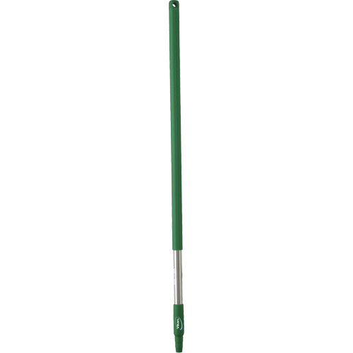 Handle, Broom/Brush/Pad Holder/Scraper/Squeegee, Green, Standard, 40" L Superchem Industries