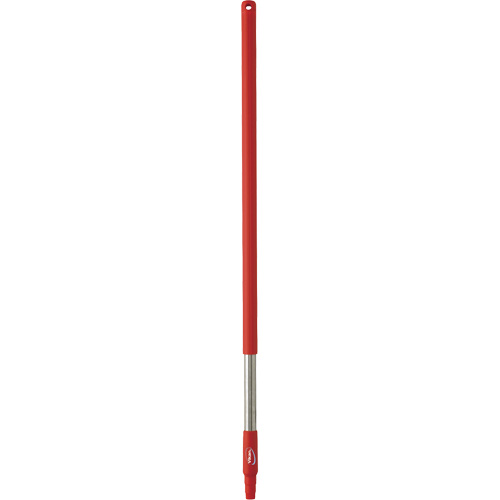 Handle, Broom/Brush/Pad Holder/Scraper/Squeegee, Red, Standard, 40" L Superchem Industries