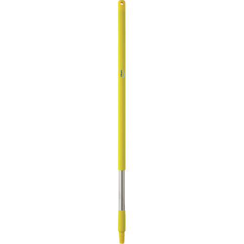 Handle, Broom/Brush/Pad Holder/Scraper/Squeegee, Yellow, Standard, 40" L Superchem Industries