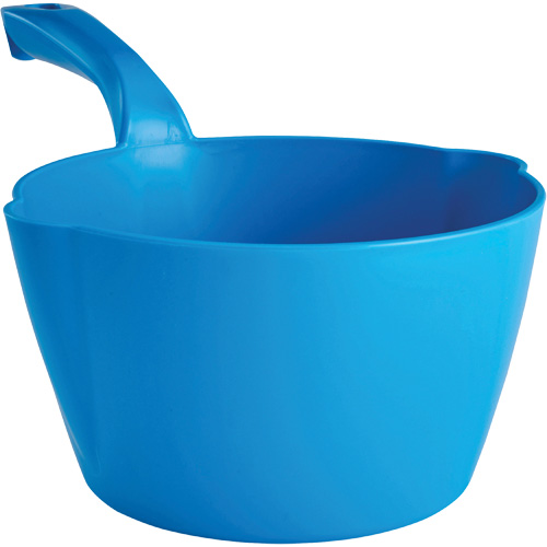 Pelle &agrave; main ronde, Plastique, Bleu, 64 oz Superchem Industries