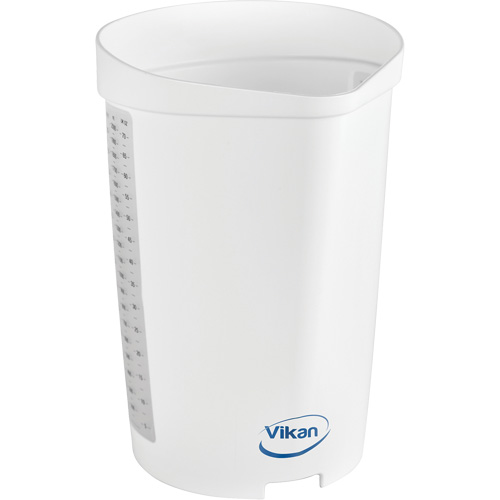 Measuring Jug, Plastic, White, 65 oz. Superchem Industries