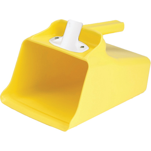Grande pelle &agrave; main &agrave; puiser, Plastique, Jaune, 128 oz. Superchem Industries