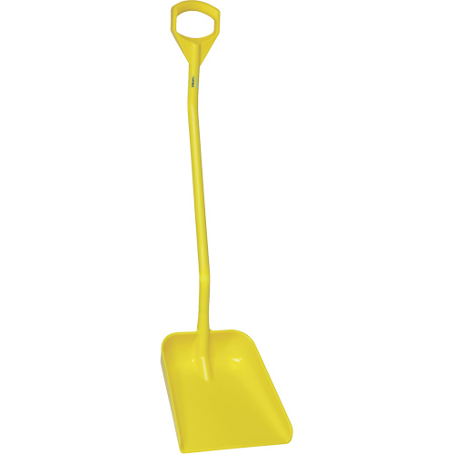 Pelle ergonomique &agrave; grande lame, Longueur de 51", Plastique, Jaune Superchem Industries