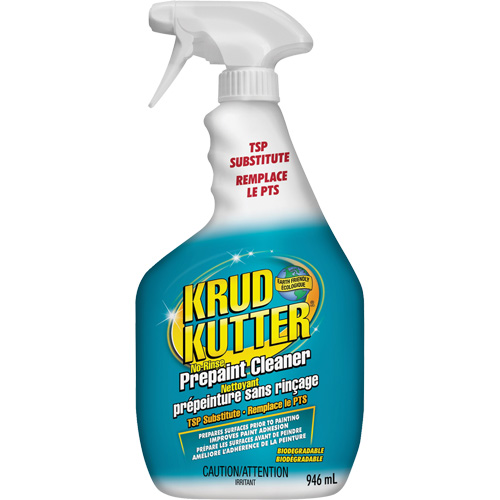 Krud Kutter&reg; No-Rinse Prepaint Cleaner TSP Substitute, 946 ml, Trigger Bottle Superchem Industries