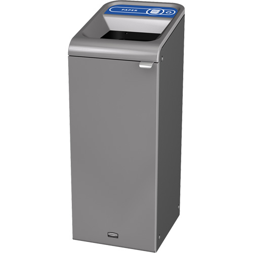Configure Paper Waste Container, Bulk/Curbside/Deskside, Steel, 15 US gal. Superchem Industries