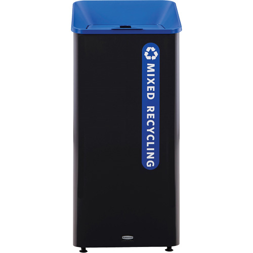 Sustain Mixed Recycling Container, Bulk, Plastic, 23 US gal. Superchem Industries