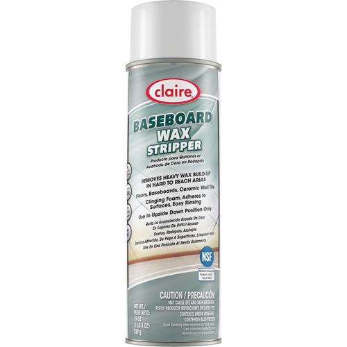 Baseboard Cleaner & Wax Stripper, 19 oz., Can Superchem Industries