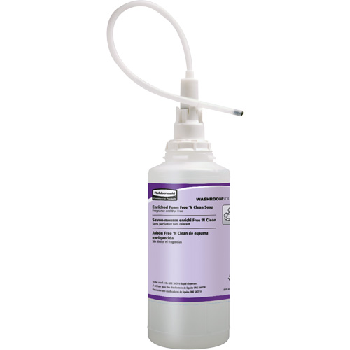 OneShot&reg; Dye & Fragrance Free Hand Soap Refill, Foam, 800 ml, Unscented Superchem Industries