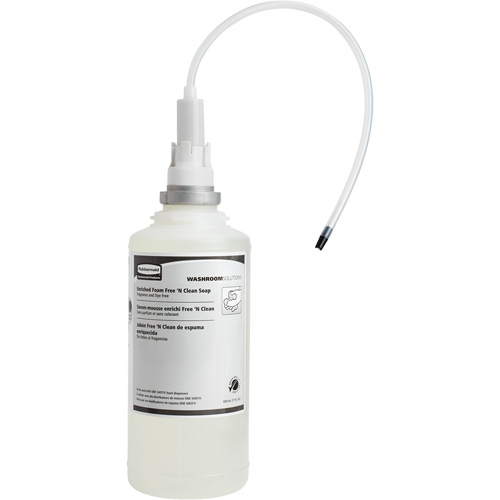 Recharge de savon mousse sans parfum ni colorant pour les mains OneShot, Mousse, 1600 ml, Sans parfum Superchem Industries