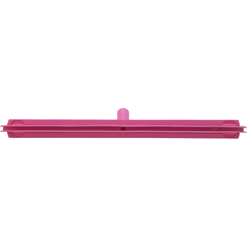 Double Blade Ultra Hygiene Floor Squeegee, 24", Pink Superchem Industries