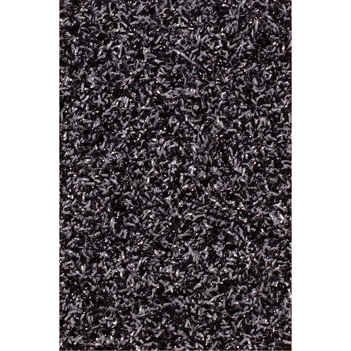 Tapis dint&eacute;rieur/ext&eacute;rieur Tundra, Latex/Polypropyl&egrave;ne, Grattoir Type, Motif Velours touffet&eacute;, 3-1/2' x 6', Charbon Superchem Industries
