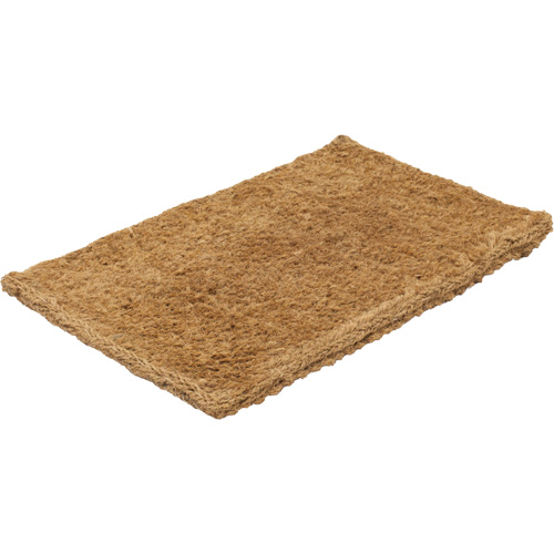 Tapis coco int&eacute;rieur/ext&eacute;rieur, Grattoir, 1-5/6' x 3' x 1-3/8", Naturel Superchem Industries