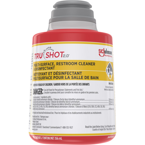 Nettoyant et d&eacute;sinfectant multisurface pour salle de bain TruShot 2.0, 266 ml, Bouteille &agrave; g&acirc;chette Superchem Industries