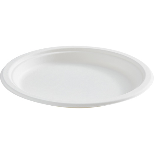 Round Fibre Compostable Plate Superchem Industries
