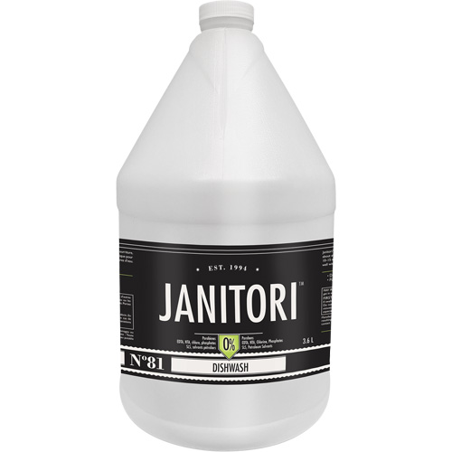 Janitori 81 Dishwash Cleaner, Liquid, 4 L Superchem Industries